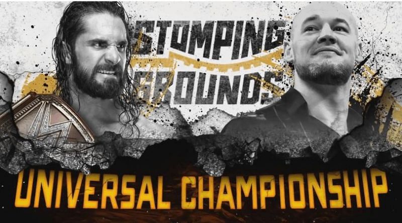 Seth Rollins will collide with Baron Corbin once again in two weeks at the Stomping Grounds pay-per-view